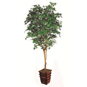 人工緑色のメープルツリー